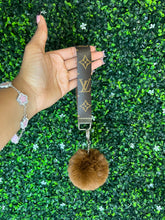 Load image into Gallery viewer, Brown Inspired Wristlet
